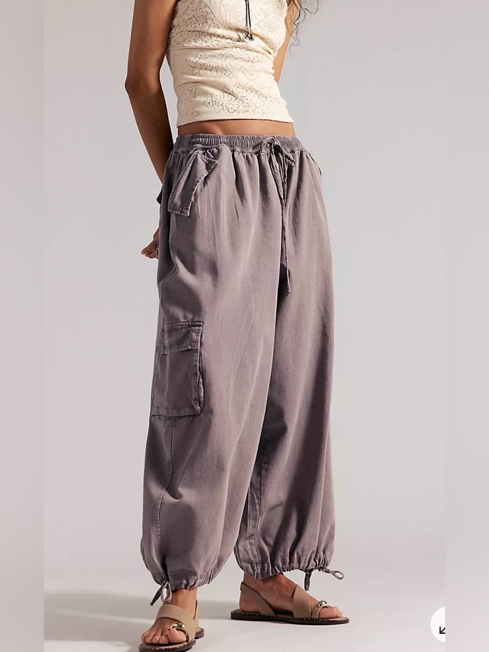Free People Bobbi Pull-On Cargo Trousers